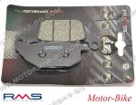 НАКЛАДКИ ЗА ДИСКОВА СПИРАЧКА ПРЕДНИ ЗА ЯМАХА MW 125/150 TRICITY / MWD 300 TRICITY / КАВАЗАКИ BN 125/EX 250 - ЗАДНИ ХОНДА CBR 125 / ЯМАХА YZF-R15 150 / TRICITY 125/300 (RMS) FA343-2
